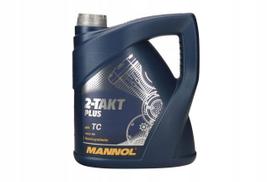 Pusiau sintetinė 2T motociklų alyva Mannol Plus 4L 7204