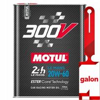 Sintetinis variklio tepalas MOTUL 300V Le Mans Ester Core 20W60, 2 l, autosportui