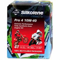 Motociklinė variklio alyva Fuchs Silkolene Pro 4T XP 10W-40, 4 l