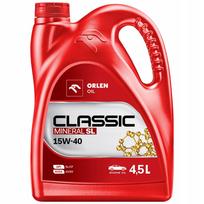 Variklio alyva Orlen Oil CLASSIC MINERAL SL 15W-40, 4,5 l