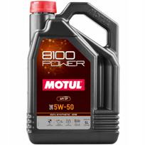 Variklio alyva MOTUL 8100 POWER 5W50, 5L, 100% sintetinė, su esteriais