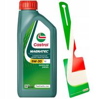 Variklio alyva Castrol Magnatec 5W-30 C2, 1 l + priežiūros pakabukas