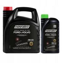 Variklinė alyva FANFARO 5W30 A5/B5 FORD VOLVO, 6 l (FF6716-5 + FF6716-1ME)
