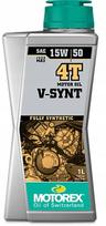 Variklio alyva MOTOREX V-SYNT 4T 15W50, 1 l