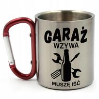 Puodelis su karabinu GARAGE CALLS, I HAVE TO GO, 300 ml