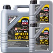 Variklio alyva LIQUI MOLY TOP TEC 4100 5W40, 7 l, tinka CNG, LPG, DPF, EURO 4