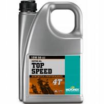 Variklinė alyva Motorex TOP SPEED 4T 15W50, 4 l