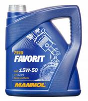 Variklio alyva Mannol Favorit 15W-50, 4 l, 7510