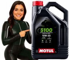 Variklio alyva MOTUL 10W30 4L 5100 4T motociklams