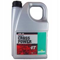Variklinė alyva MOTOREX CROSS 4T 10W50, sintetinė, 4 l