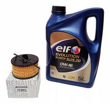 Variklio alyva ELF 0W16 5L ir alyvos filtras 1.2 TCe Duster III / Bigster