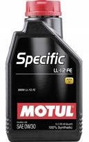 Variklio alyva MOTUL SPECIFIC LL-12FE 0W30, 1 l, BMW Longlife-12 FE