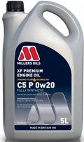 Variklio alyva Millers XF PREMIUM C5 P 0W20, 5 l