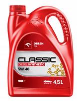 Variklio alyva ORLEN CLASSIC DIESEL SYNTHETIC 5W40, 4,5 l