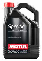 Variklio alyva MOTUL 0W30 SPECIFIC, 5 l