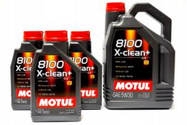 Variklio alyva Motul 8100 X-Clean+ 5W30 C3 504/507, 8 l, su pakaba
