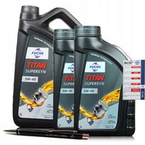Variklio alyva FUCHS TITAN SUPERSYN 5W40, 7 l