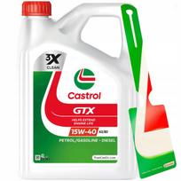 Variklio alyva CASTROL GTX 15W-40 4L A3/B3 su pakabuku