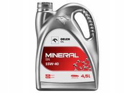 Variklio alyva ORLEN OIL MINERAL SN 15W-40, 4,5 l