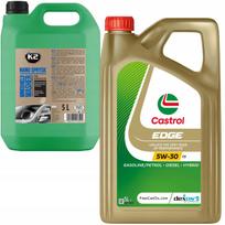 Variklio alyva Castrol Edge 5W-30 C3 5 l + K2 Nano purškiklis 5 l
