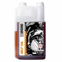 Pusiau sintetinė 2T variklių alyva IPONE SELF OIL, braškių kvapo, 1 l