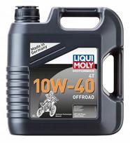 Variklio alyva motociklams LIQUI MOLY Motorbike Oil 4T 10W-40 Offroad