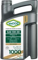 Variklio alyva YACCO VX 1000 LE 5W30, 5 l