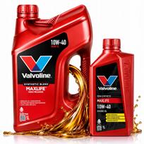 Variklio alyva VALVOLINE MaxLife 10W40 6 l, pusiau sintetinė, benzininiams ir dyzeliniams varikliams