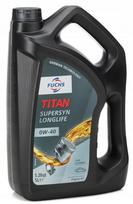 Variklio alyva FUCHS TITAN SUPERSYN LONGLIFE 0W40, 5 l, su pakabuku