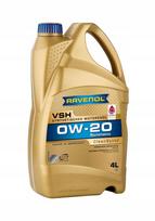 Variklio alyva RAVENOL VSH SAE 0W-20 CleanSynto, 4 l