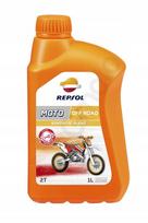 Variklio alyva Repsol 2T Moto Off Road, sintetinė, 1 l