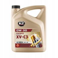 Variklio alyva K2 Texar 0W-30 XV-C3 ACEA C3, 5 l, O0335S