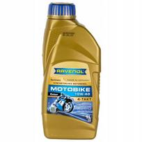 Motociklų sintetinis alyva RAVENOL Motobike 4T 10W40, 1 l