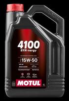 Variklinė alyva MOTUL 15W50 4L 4100 SYN-NERGY