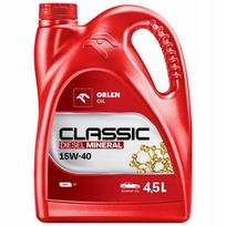 Variklio alyva Orlen Oil CLASSIC DIESEL MINERAL 15W-40, 4,5 l