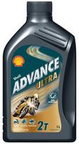 Dvitaktė variklinė alyva SHELL ADVANCE ULTRA 2T, 1 l