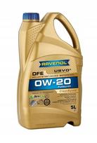 Variklio alyva RAVENOL DFE 0W20 USVO, 5 l