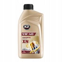 Variklio alyva K2 TEXAR 5W40 XN, 1 l, sintetinė