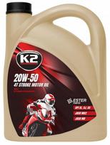 Variklio alyva K2 STROKE 4T 20W50, 4 l
