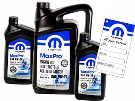 Variklio alyva MOPAR 5W20, 7 l, CHRYSLER, DODGE, JEEP