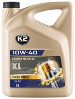 Variklio alyva K2 TEXAR XL-TD Turbo Diesel 10W40, 5 l