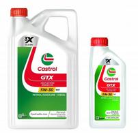Variklio alyva CASTROL GTX 5W30, RENAULT RN17, 6 l (5+1 l)