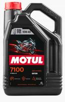 Variklinė alyva MOTUL 7100 10W40 4T, 4 l, MA2, QR kodas