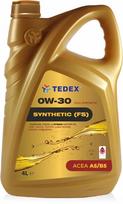 Variklio alyva Tedex Synthetic 0W30 SL A5/B5, 4 l