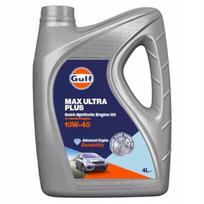 Pusiau sintetinė variklio alyva Gulf Max Ultra Plus 10W40, 4 l, turbokompresoriams