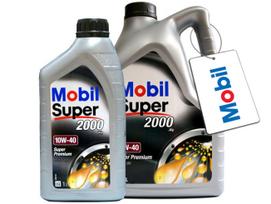 Variklio alyva MOBIL SUPER 2000 X1 10W40, 5 l