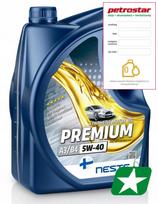 Variklio alyva NESTE PREMIUM A3/B4 5W40, 4 l