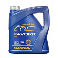 Variklių alyva MANNOL FAVORIT 15W50 5L MN7510-5