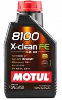 Variklio alyva MOTUL 8100 X-CLEAN FE 5W30, 1 l