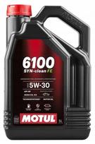 Variklio alyva MOTUL 5W30 5L 6100 SYN-CLEAN FE